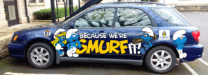 TwinTown Car 2018 The Smurfs